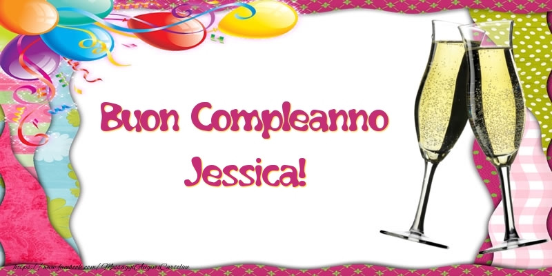 Buon Compleanno Jessica! - Cartoline compleanno