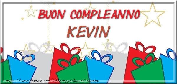 Buon compleanno Kevin - Cartoline compleanno