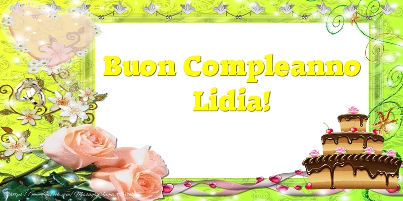 Buon Compleanno Lidia! - Cartoline compleanno