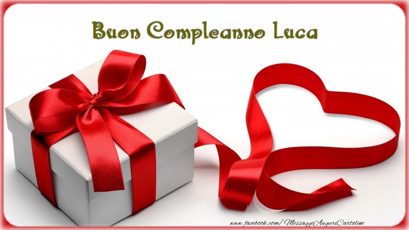 Buon Compleanno Luca - Cartoline compleanno