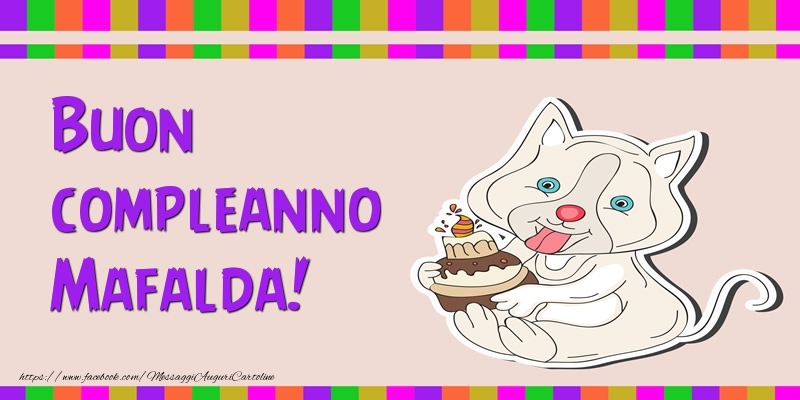 Buon compleanno Mafalda! - Cartoline compleanno