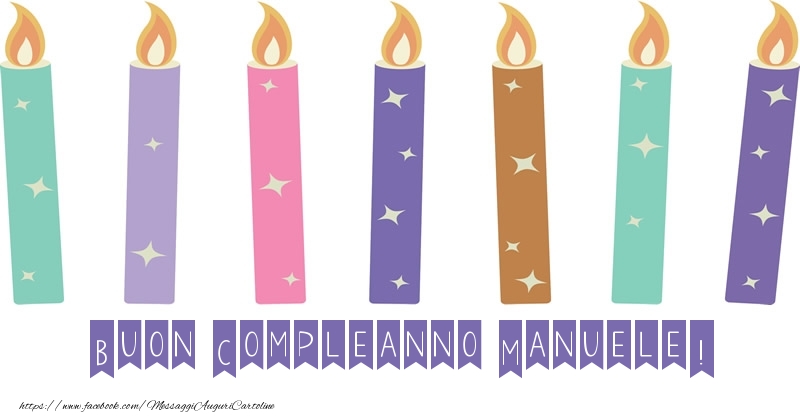 Buon Compleanno Manuele! - Cartoline compleanno