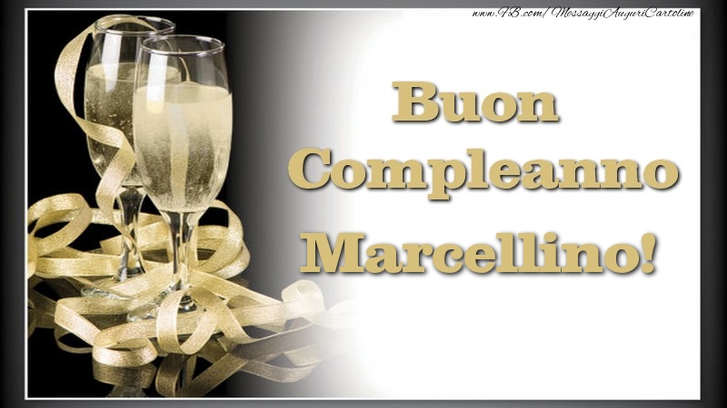 Buon Compleanno, Marcellino - Cartoline compleanno