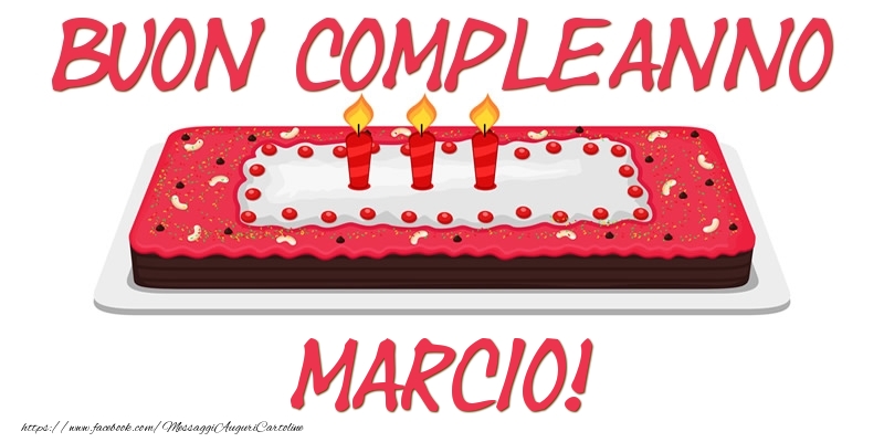 Buon Compleanno Marcio! - Cartoline compleanno