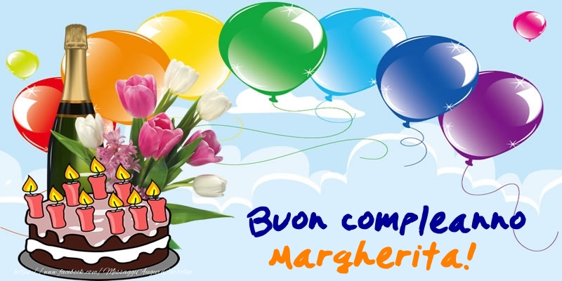 Buon Compleanno Margherita! - Cartoline compleanno