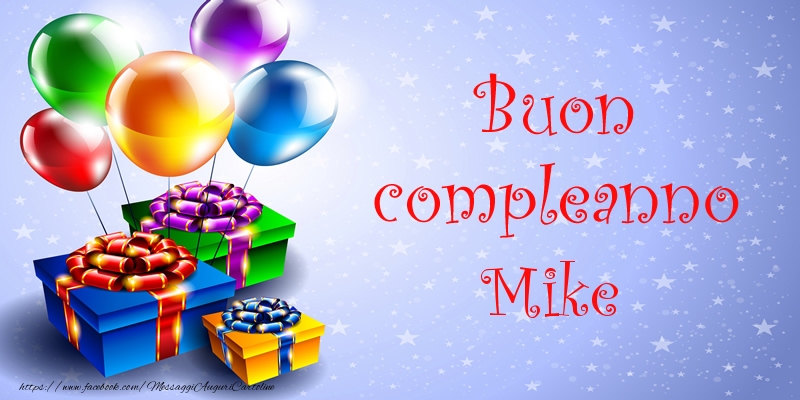 Buon compleanno Mike - Cartoline compleanno