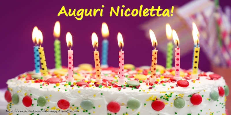 Auguri Nicoletta! - Cartoline compleanno