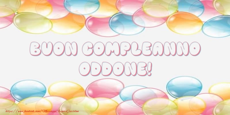 Buon Compleanno Oddone! - Cartoline compleanno