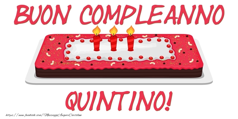 Buon Compleanno Quintino! - Cartoline compleanno