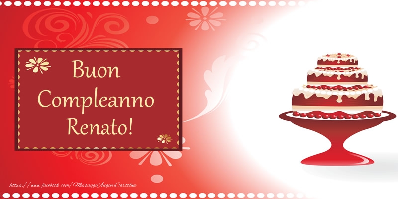 Buon Compleanno Renato! - Cartoline compleanno