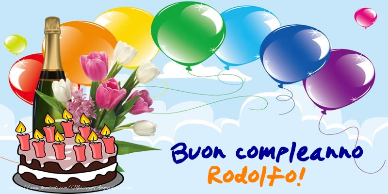 Buon Compleanno Rodolfo! - Cartoline compleanno