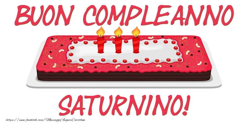 Buon Compleanno Saturnino! - Cartoline compleanno