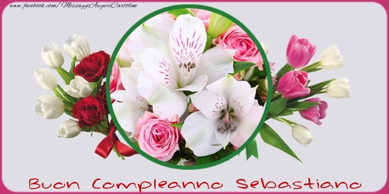 Buon compleanno Sebastiano - Cartoline compleanno