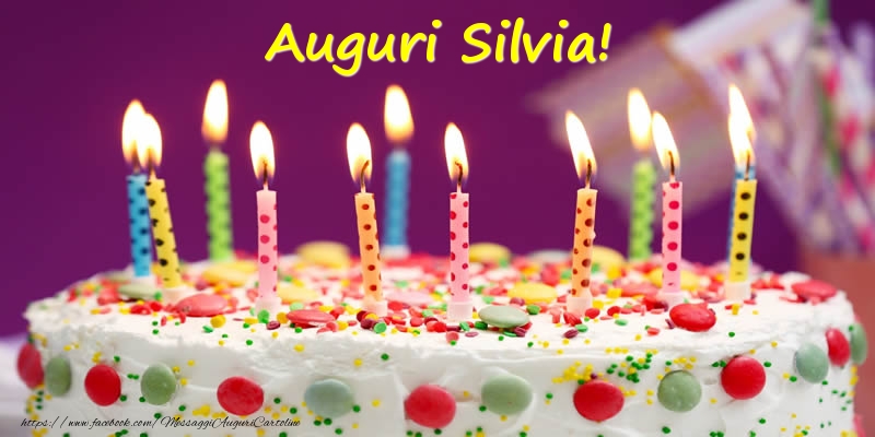 Auguri Silvia! - Cartoline compleanno