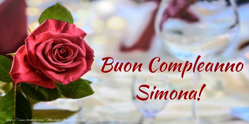 Buon Compleanno Simona! - Cartoline compleanno