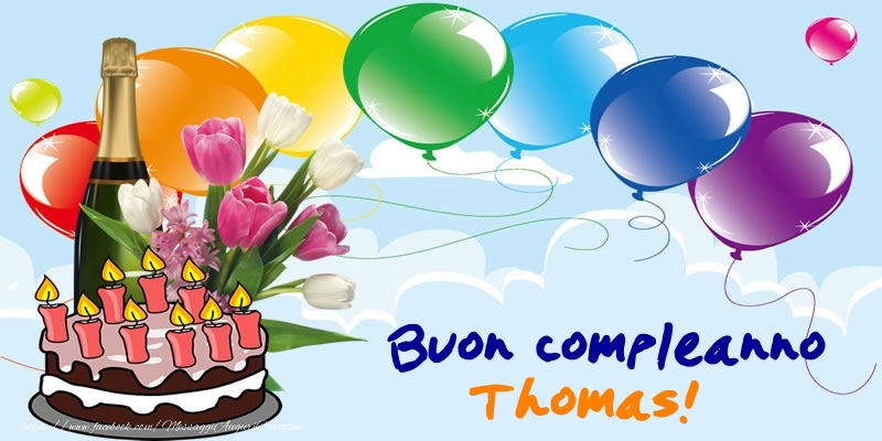 Buon Compleanno Thomas! - Cartoline compleanno