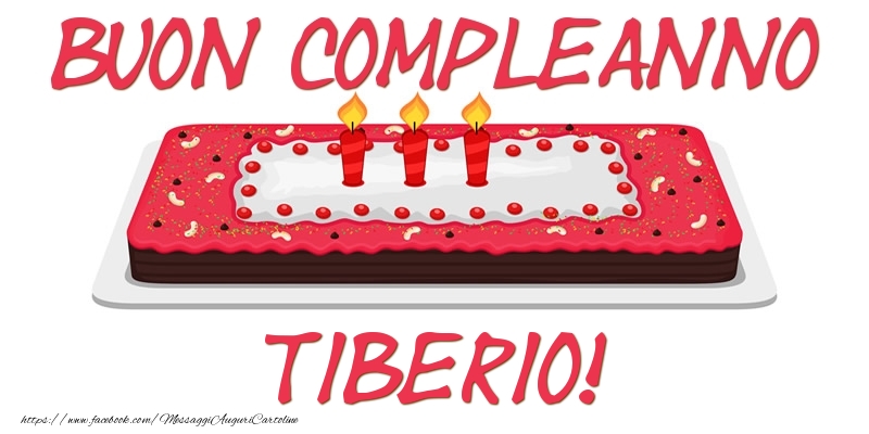 Buon Compleanno Tiberio! - Cartoline compleanno