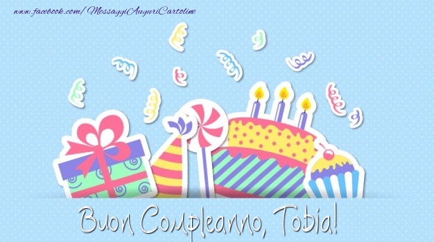 Buon Compleanno, Tobia! - Cartoline compleanno
