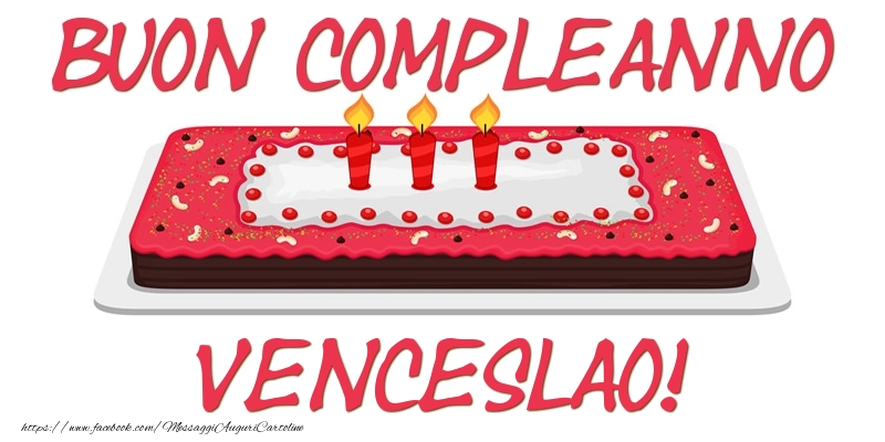 Buon Compleanno Venceslao! - Cartoline compleanno