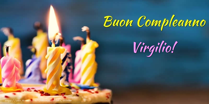 Buon Compleanno Virgilio! - Cartoline compleanno