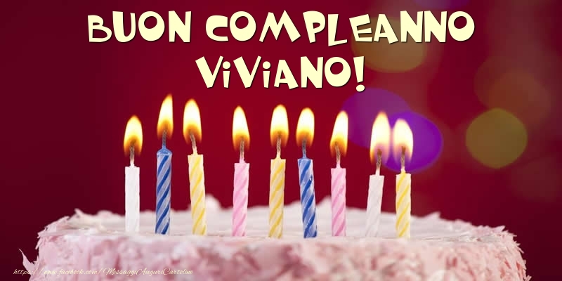 Torta - Buon compleanno, Viviano! - Cartoline compleanno con torta