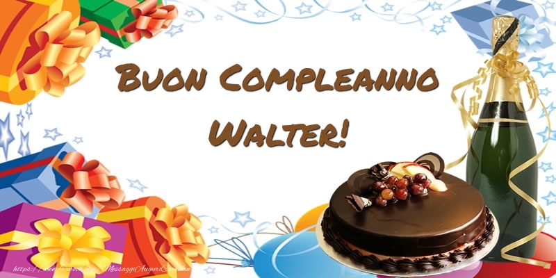 Buon Compleanno Walter! - Cartoline compleanno