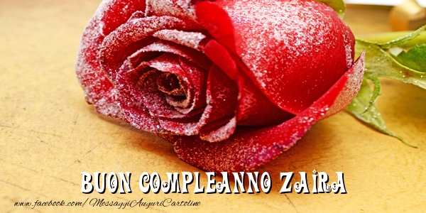 Buon Compleanno Zaira! - Cartoline compleanno